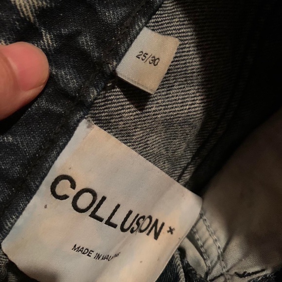 INDIE GRUNGE DENIM JEANS - Picture 3 of 7